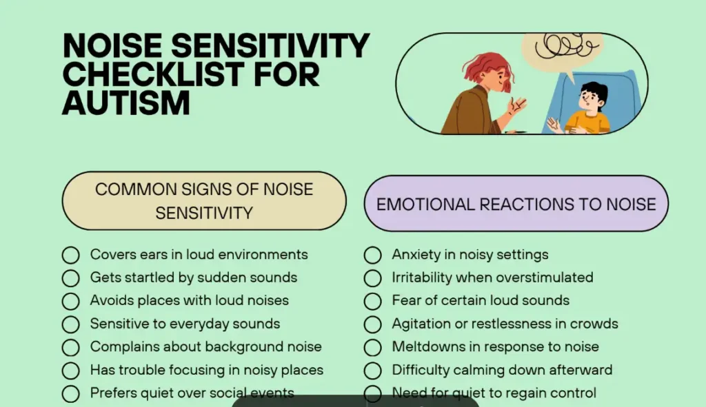 Noise Sensitivity Checklist for Autism